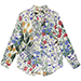 Gucci Flora Print Silk Pajama Oversize Shirt